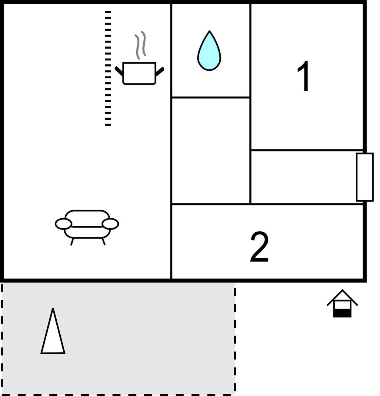 Nice Home In Jezera With Wifi Luaran gambar